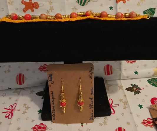 Ensemble Isia bracelet et boucles d'oreilles