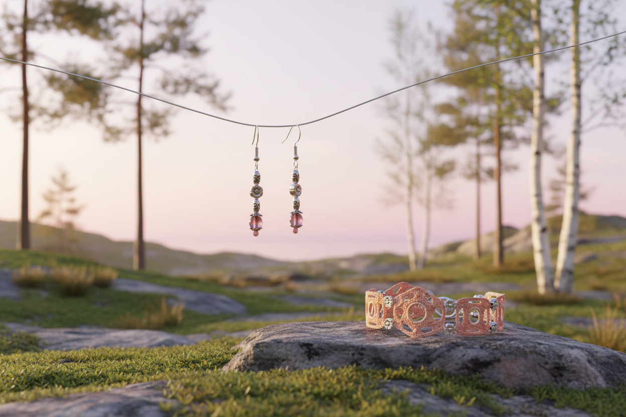 Ensemble Solveig - Paysage nordique lumineux